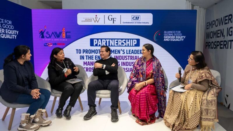 Smriti Irani Leads a Transformative Gender Equity Agenda at Davos 2025
