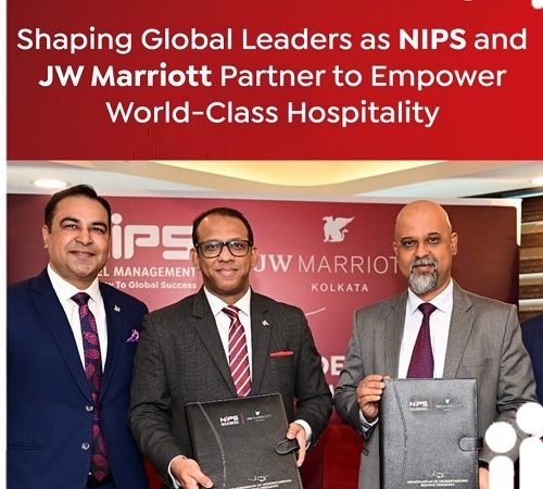 NIPS Joins Hands with JW Marriott Kolkata in a Landmark MoU Signing