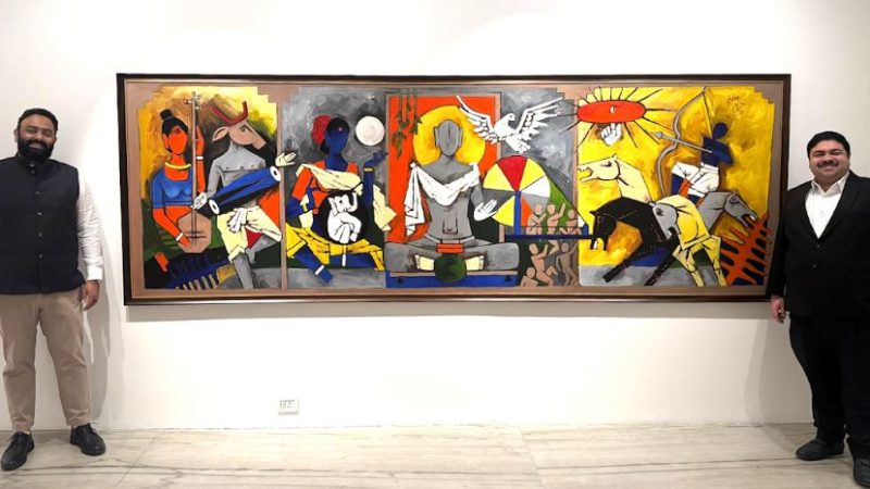 Opulent Art Gallery Triumphs with a Successful Exhibition at the Prestigious Travancore House