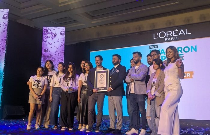 L’Oréal Paris Hyaluron Pure sets Guinness World Record with ‘Free Your Hair’ Campaign