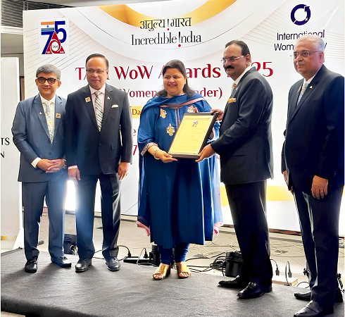 Celebrating Women’s Excellence: Manju Sharma Honoured for Leadership in Hospitality at TAAI WoW Awards 2025