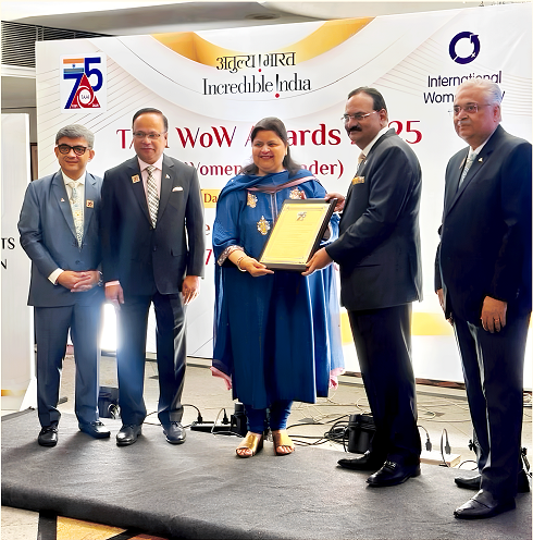 Celebrating Women’s Excellence: Manju Sharma Honoured for Leadership in Hospitality at TAAI WoW Awards 2025