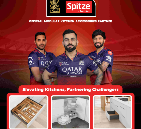Spitze by Everyday Partners with Royal Challengers Bengaluru (RCB) as its Official Modular Kitchen Accessories Partner for IPL Season 2025