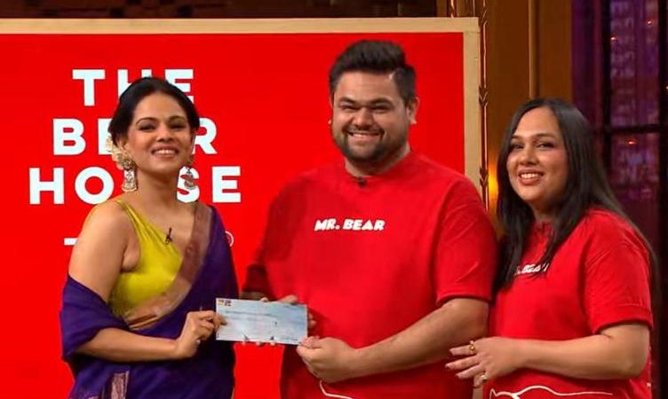 The Bear House Secures Rs. 3 Crore Investment Deal from Namita Thapar on Shark Tank India