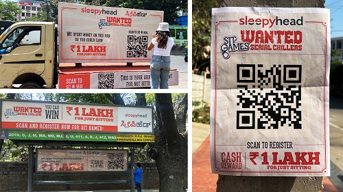 Sleepyhead’s ‘SIT Games’ Challenges Bengaluru’s Youth to Win INR 1 Lakh by Doing Absolutely Nothing