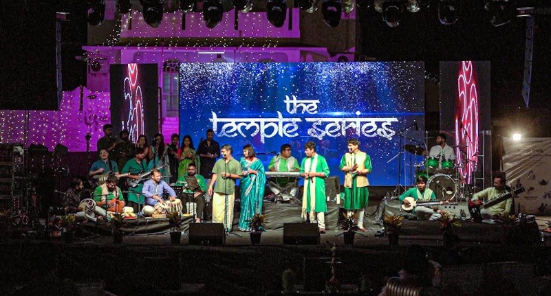 Raaga Experience Successfully Launches “The Temple Series” with a Soul-Stirring Performance by the Anirudh Varma Collective