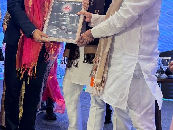 Renowned Media Strategist Nikhil Singhal Honored with Uttar Pradesh Anmol Ratan Award