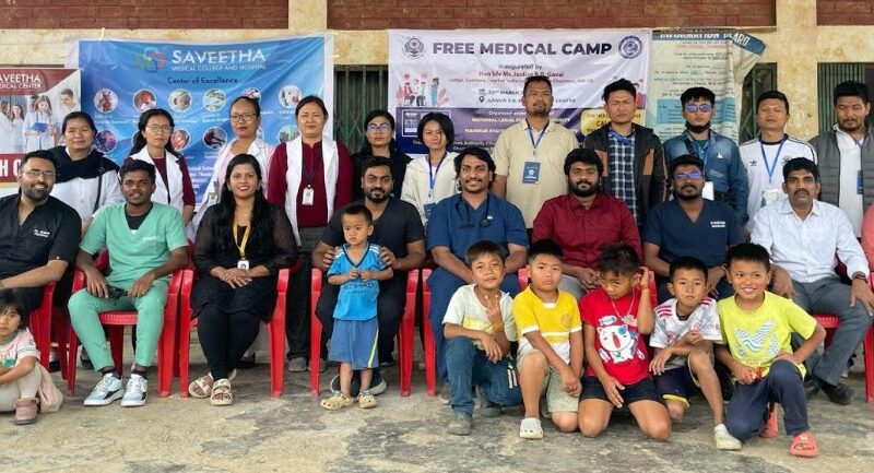 Multi-Disciplinary Team from Saveetha Medical College Provides Essential Healthcare in Conflict-Torn Manipur