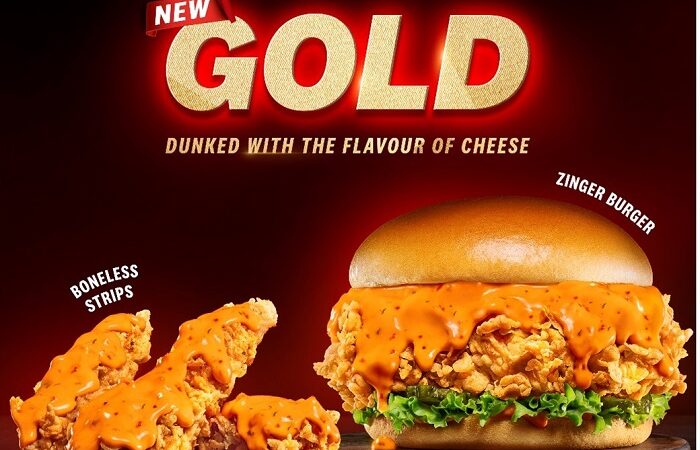 Presenting KFC’s All New Gold Edition: A Cheesy Twist to your Favourite Menu Items