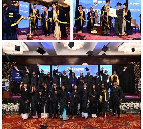 KK Modi University Hosts Grand Convocation Ceremony Graced by His Excellency, Shri Ramen Deka, Honorable Governor of Chhattisgarh
