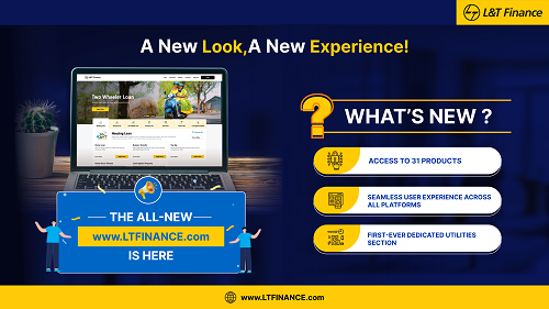 L&T Finance Ltd. Launches a Smarter, Faster, and More Customer-centric Website