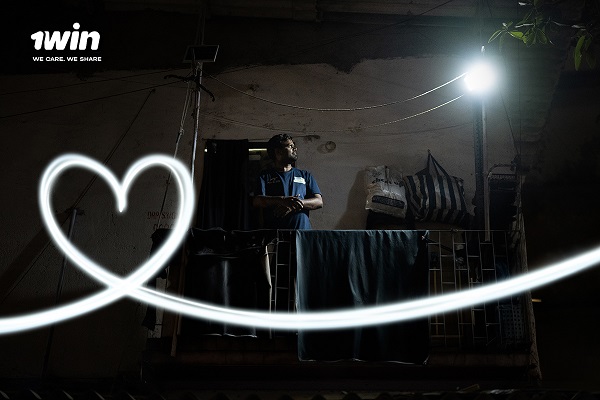 1win Lights Up 1,000 Households in Dharavi