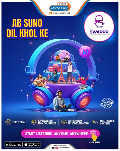Radio City Joins Hands with Triton Digital to Launch Global Podcast Platform ‘RC SWAPPR’