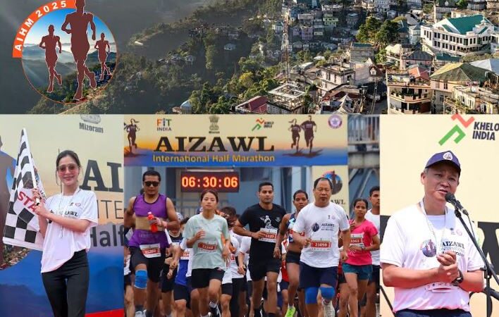 Captain Rahul Bali Curates First Ever Aizawl International Half Marathon in Mizoram