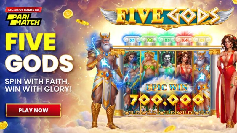 Introducing Five Gods on Parimatch: New Slots Game Where Ancient Greece Meets Modern Rewards
