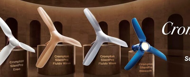 Crompton Celebrates World Interiors Day with its Sculpted Marvel – SilentPro Fluido Series
