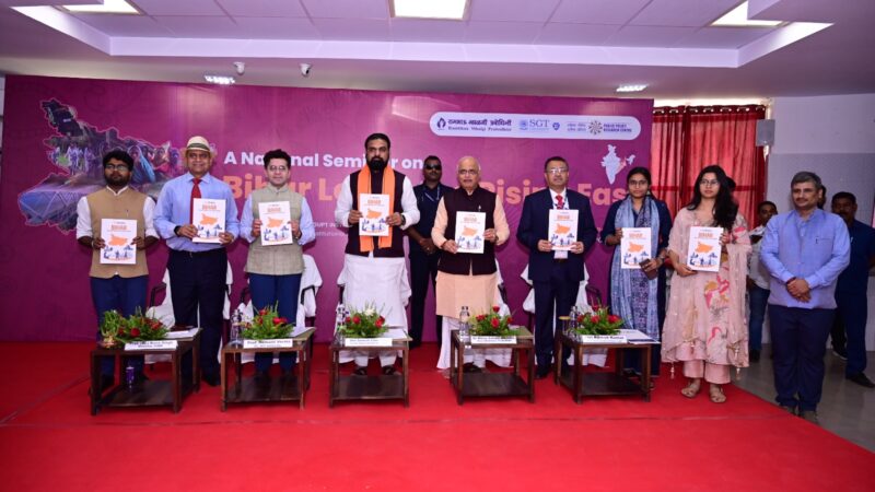 SGT University Co-Hosts National Seminar “Bihar Leads the Rising East” in Patna