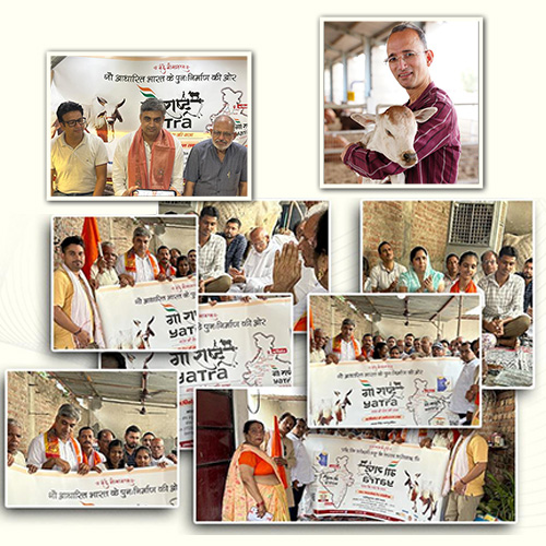 Gau Rashtra Yatra 2025: A 1000+ KM Journey to Unite India for Cows