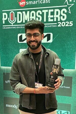 Deepak Pareek Wins ‘Best Podcast – Society and Culture’ Award at HT Podmasters Awards 2025 for his Podcast – ‘The Chill Hour’