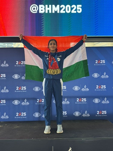 India’s First Woman Cyclist to Win 5 Bronze Medals at World Police Games – A Triumph of Vision and Grit Supported by M3M Foundation