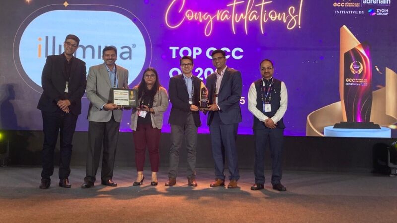 Illumina India Wins the Top GCC Award at the 2025 GCC Workplace Awards