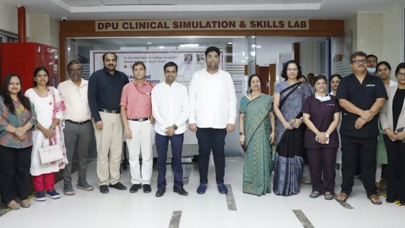 First Hybrid Endoscopic-Microscopic ENT Skill Lab Inaugurated at Dr. D. Y. Patil Medical College, Hospital & Research Centre