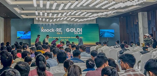 Goldi Solar Empowers Youth in Renewable Sector with India’s Largest Renewable Energy Job Fair – ‘Knock-RE 2025’