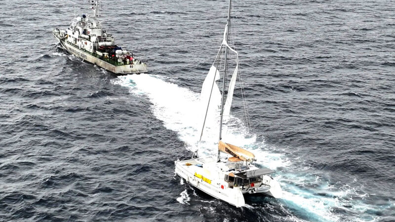 ICG Rescues U.S. Sailing Vessel ‘Sea Angel’ Off Andaman Coast; Two Crew Members Safe