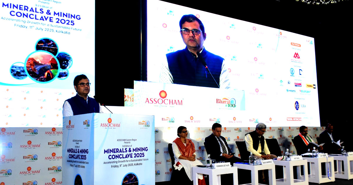 Mining Sector Key to India’s Energy Security and Growth: Ajay Tewari at ASSOCHAM Conclave