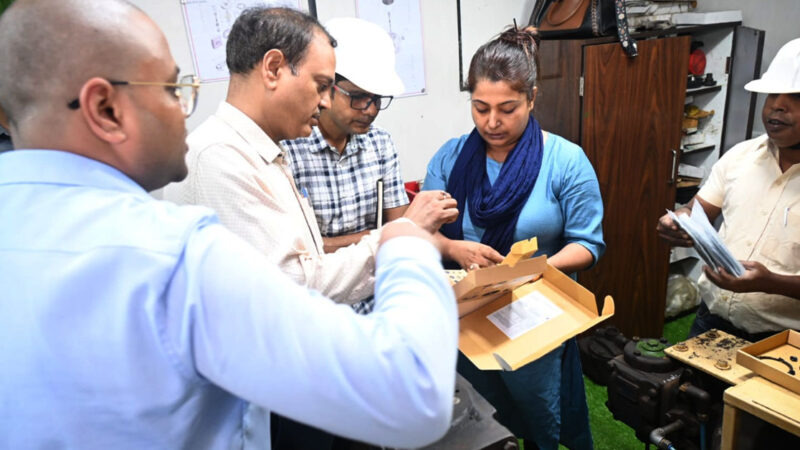 Naihati Depot Embraces Cutting-Edge Technology to Boost Wagon Overhauling Efficiency