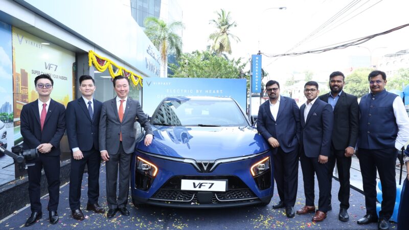 VinFast Inaugurates its Biggest Showroom in India, Located in Chennai, Tamil Nadu