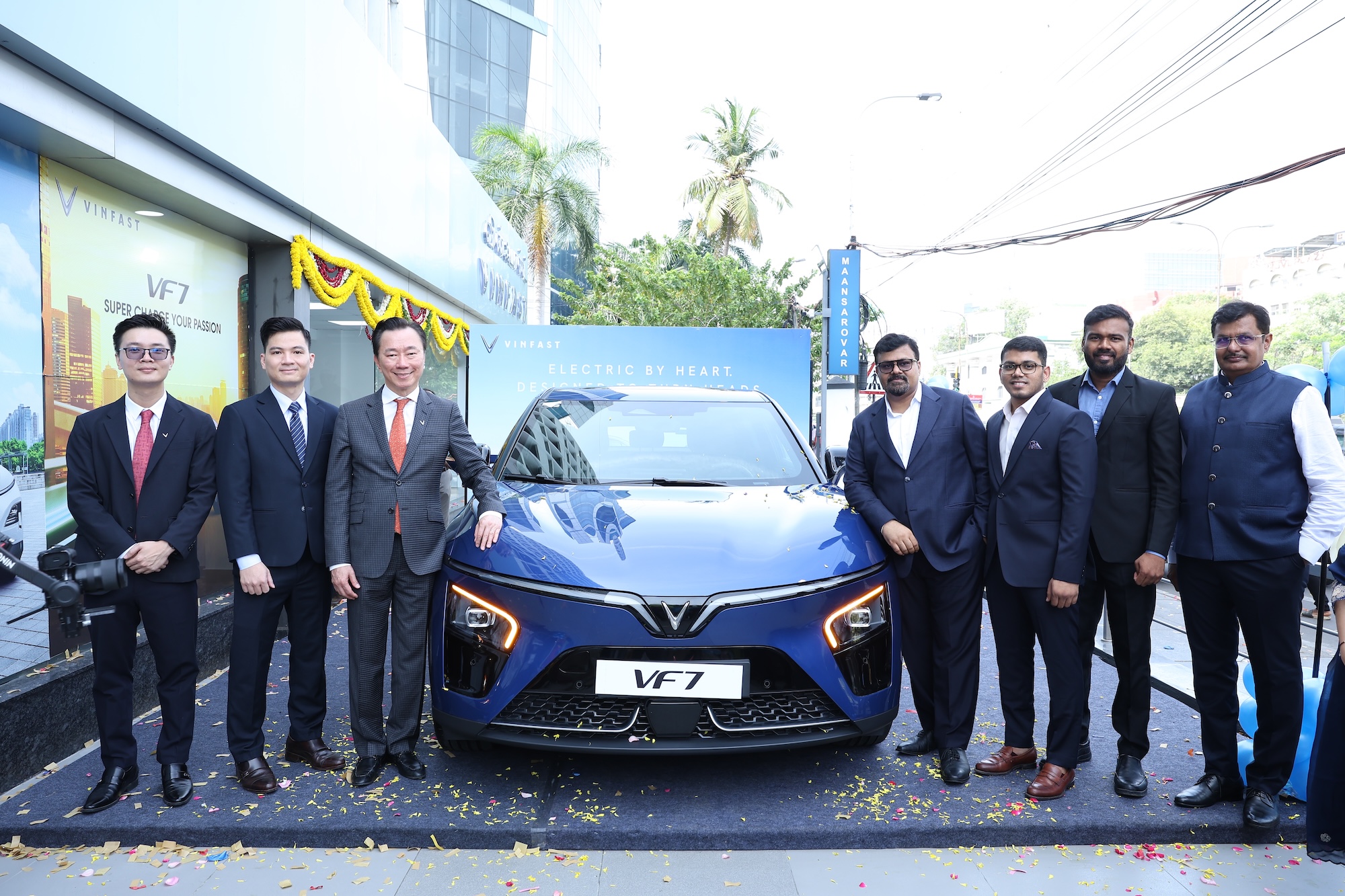 VinFast Inaugurates its Biggest Showroom in India, Located in Chennai, Tamil Nadu