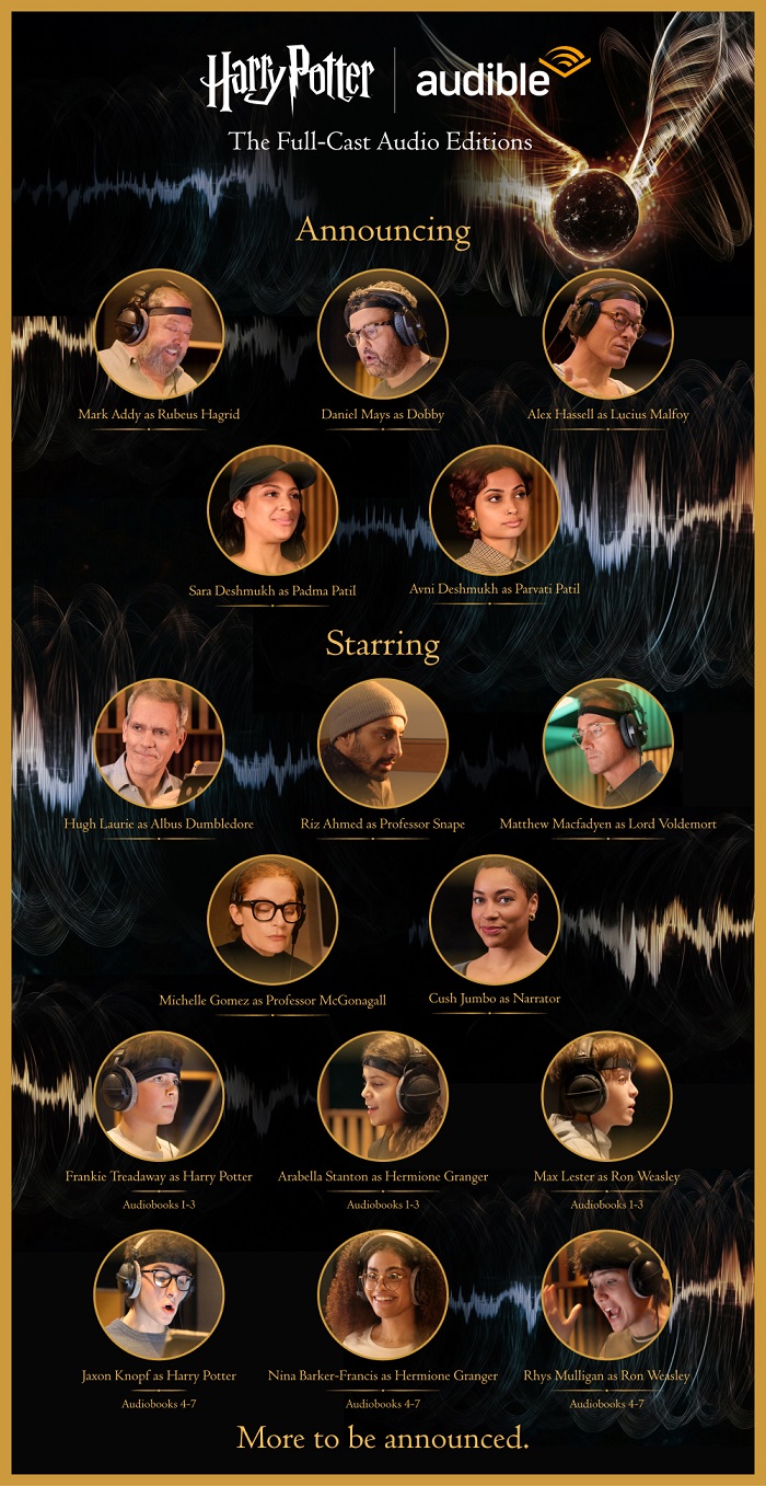 Back to Hogwarts 2025: Pottermore & Audible Announce New Harry Potter Full-Cast Audio Lineup