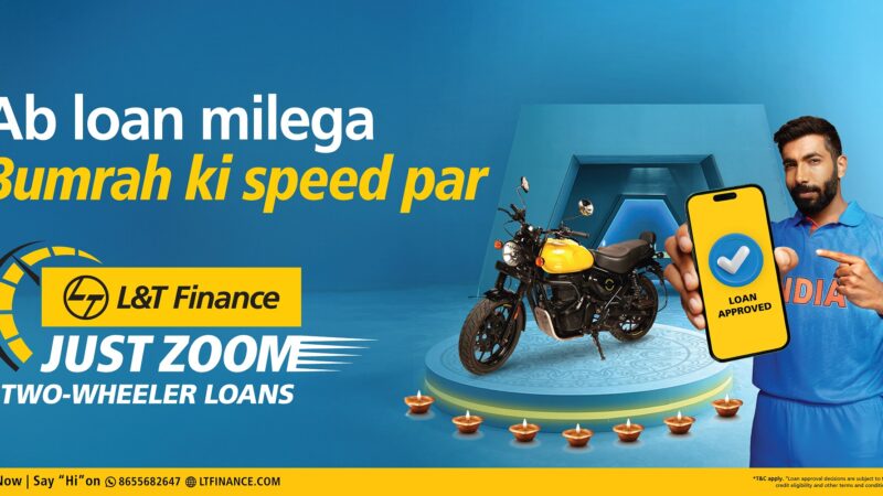 L&T Finance Ltd. Unveils TV Commercial ‘Just Zoom Two-wheeler Loans’ with Jasprit Bumrah