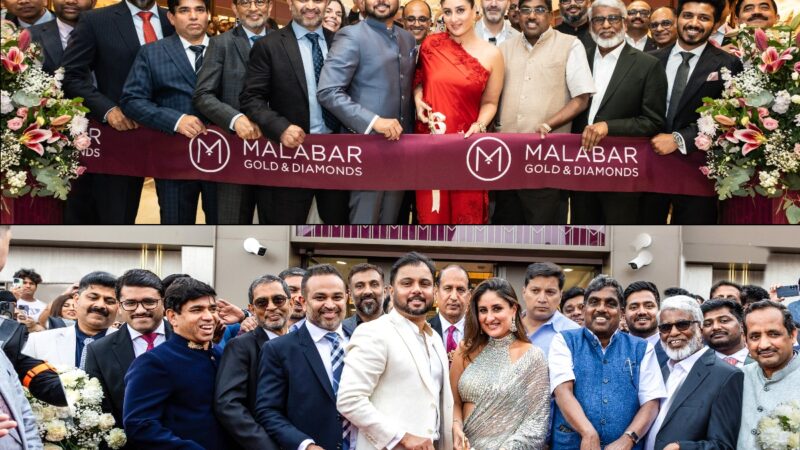 Malabar Gold & Diamonds Opens New Showrooms in Birmingham and Southall in the UK, Inaugurated by Bollywood Star Kareena Kapoor Khan