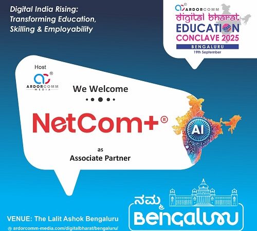 NetCom+ to Spotlight Innovation as Associate Partner at Digital Bharat Education Conclave 2025