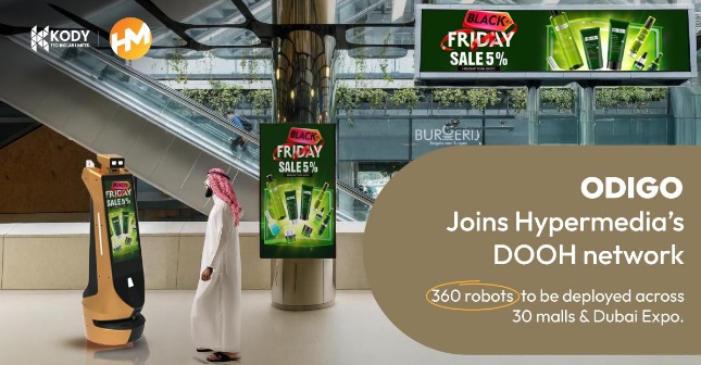 Falcon Tech Robotics LLC and Hypermedia FZ-LLC Partner for 360 Odigo Robot Deployment, Driving Kody Technolab's Dominance in Middle East Robotics