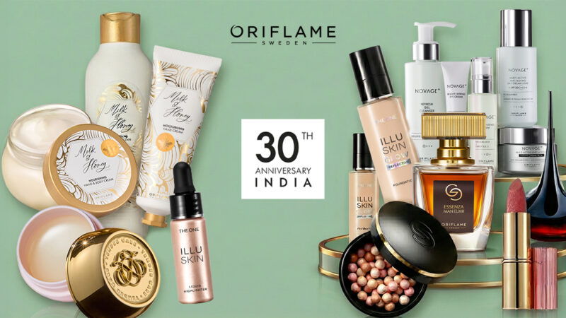 Oriflame Marks 30 Years in India with a Continued Focus on Product Excellence and Expanding Business Opportunities