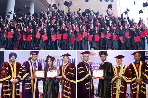 Chandigarh University Holds Annual Convocation, Degrees Conferred on 3301 Students of Management & Commerce