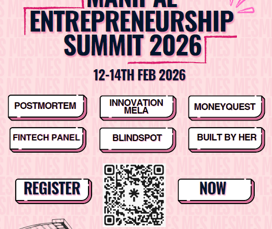 Manipal Institute of Technology (MIT), Manipal, to Host Manipal Entrepreneurship Summit 2026 from 12-14 February