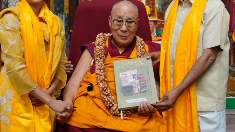 His Holiness The Dalai Lama Launches Ekya School's Book on Inquiry Based Education
