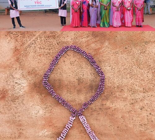 Kauvery Hospital Tirunelveli and Sarah Tucker College Youth Red Cross Students Joined Forces to Organize a World Cancer Day Awareness Programme
