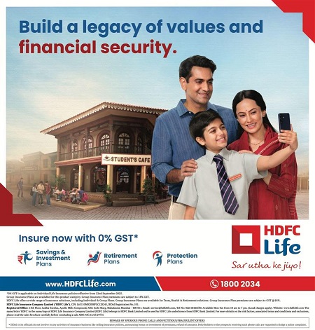HDFC Life's Latest Brand Campaign Reinforces the Role of Values and Financial Planning in Shaping the Future of Children