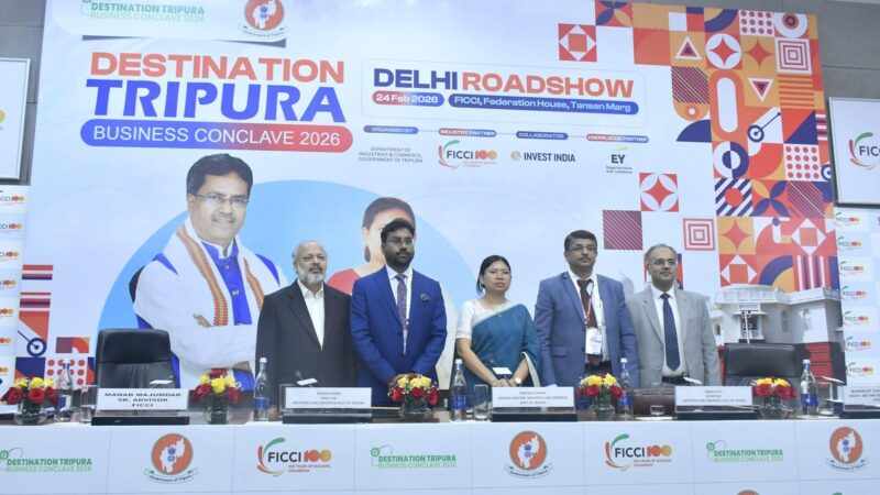 Destination Tripura – Business Meet 2026 Investors' Roadshow Successfully Held in New Delhi