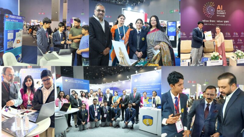 Amitians Shine at AI Summit 2026