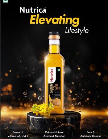 Nutrica Expands its Natural Cooking Essentials Portfolio with the Launch of Nutrica Yellow Mustard Oil