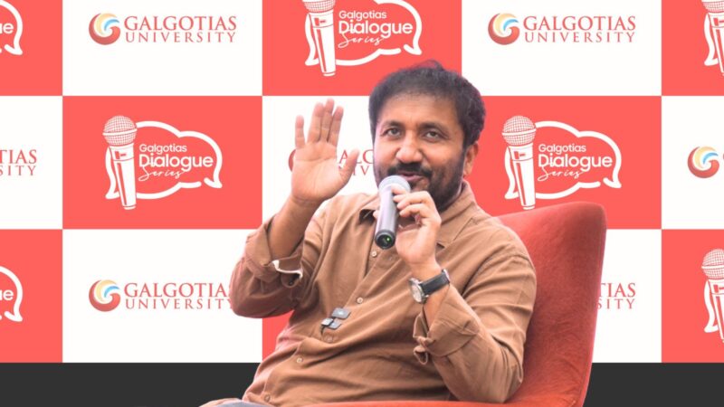 Padma Shri Awardee Anand Kumar Addresses Students at Galgotias University, Speaks on Persistence and Staying the Course