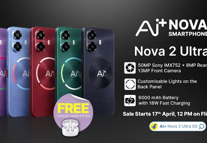 Ai+ Smartphone Nova 2 Ultra's Day 1 Sale to Begin on April 17, 2026, 12:00 Noon Onward