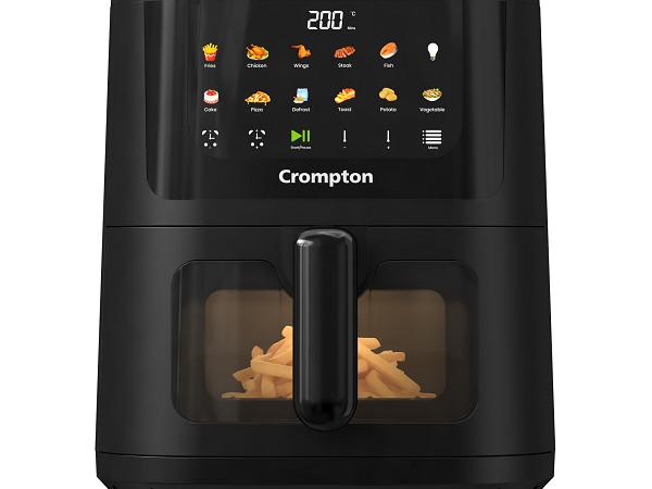 Crompton Launches Ameo Pro 5.5L Air Fryer with Even Heating Technology for Consistent Cooking