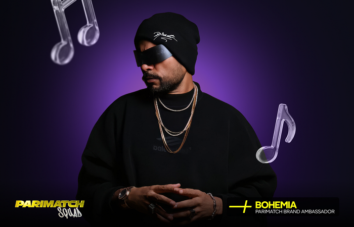 Feel the Sound of Winning: Music Star BOHEMIA Joins the Parimatch Squad